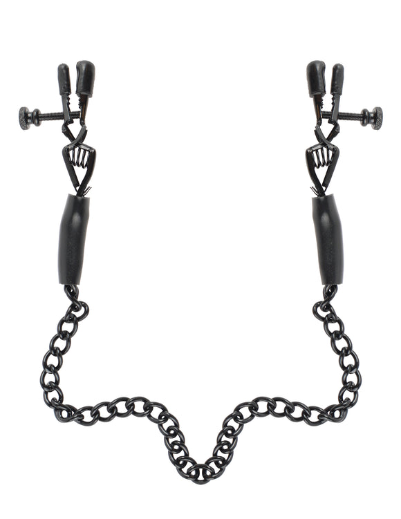 Fetish Fantasy Series Adjustable Nipple Chain  Clamps PD3610-00