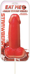 Eat Me Jumbo Gummy Pecker - Strawberry HTP2975