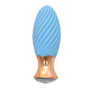 Goddess Diamond Tulip Massager - Blue NW3209