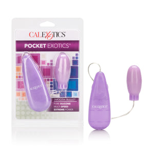 Silicone Slims Vibrating Smooth Bullet - Purple SE1130142