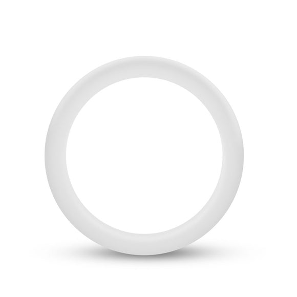 Performance - Silicone Glo Cock Ring - White  Glow BL-91166