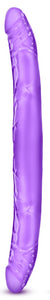 B Yours 16 Inch Double Dildo - Purple BL-52011