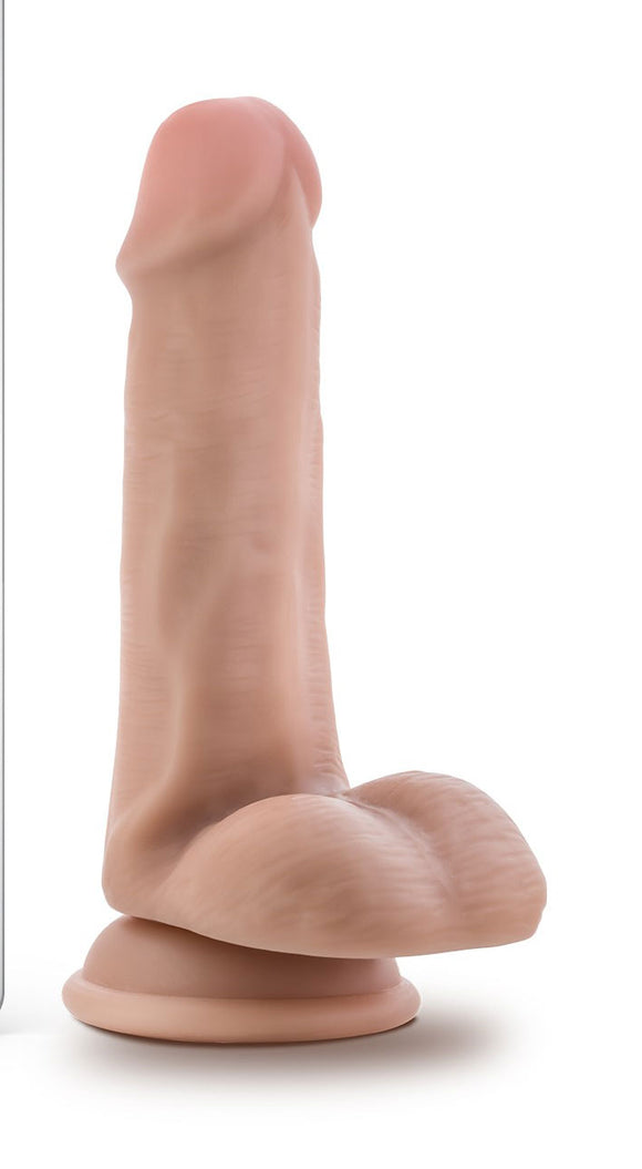 Dr. Skin - Dr. Jeffrey - 6.5 Inch Dildo With Balls - Beige BL-14803