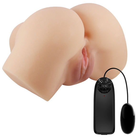 Hailey Realistic Vagina and Ass Vibrator - Light BM-009242Z