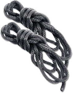 Sex and Mischief Silky Rope - Black SS325-02