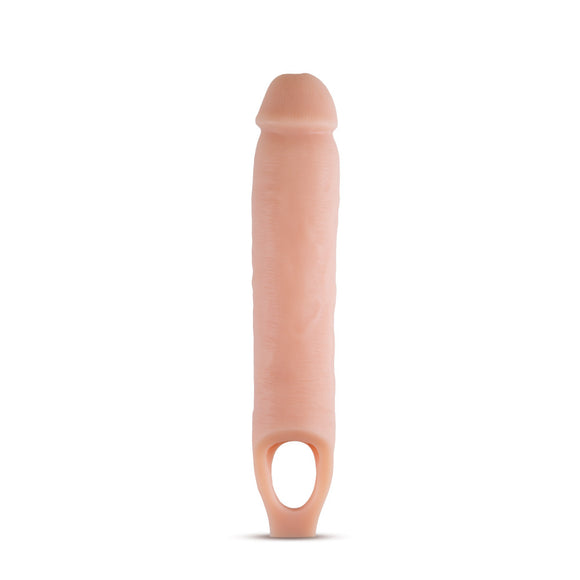 Performance - 11.5 Inch Cock Sheath Penis Extender - Vanilla BL-26693