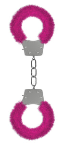 Pleasure Furry Handcuffs - Pink OU-OU004PNK