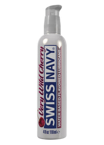 Swiss Navy Flavors Water Based Lubricant - Very Wild Cherry 4 Fl. Oz. MD-SNFVWC4