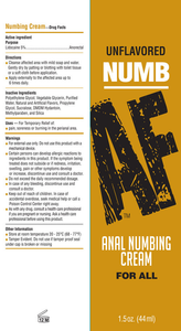 Numb Af - Anal Desensitizing Gel - Unflavored - 1.5 Fl. Oz. LG-BT611