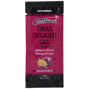 Goodhead - Oral Delight Gel - Passion Fruit - 0.24 Oz DJ1387-41-BU