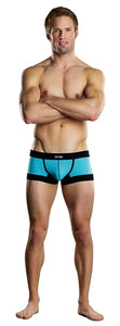 Athletic Mesh - Sport Mini Short - Small -  Turquoise/ Black MP-142202TBSL