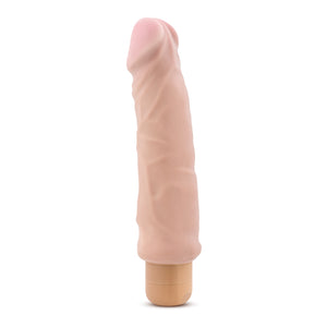 X5 Hard on Vibrating 9 Inch Dildo - Natural BL-52203