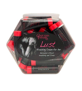 Lust - Arousing Cream for Her - 36 Piece Fishbowl - 0.5 Oz. Tubes CF-LUS-10D