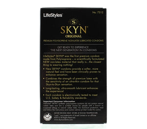 Lifestyles Skyn Lubricated Condoms - 12 Pack LS7312