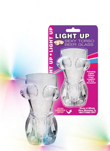 Light Up Sexy Torso Beer Glass HTP2869