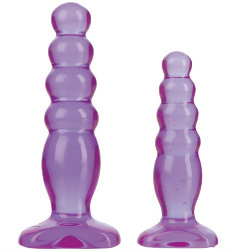 Crystal Jellies Anal Trainer Kit - Purple DJ0283-12