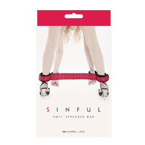 Sinful - Soft Spreader Bar - Pink NSN1234-14