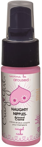 Crazy Girl Naughty Nipples Arousal Creme 1 Oz - Angel Cake CE7317-01