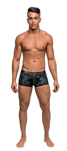 Strapped & Bound - Short - Medium - Black/ Blue MP-134238BBM