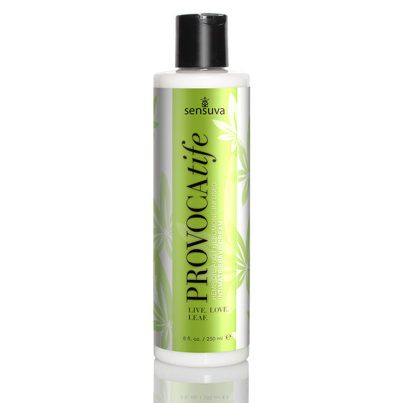 Provocatife Hemp Oil & Pheromone Infused Intimate Shave Cream - 8 Fl. Oz. / 237 ml SEN-VL604