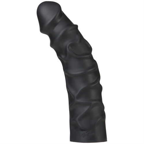 Platinum Premium Silicone - the Raging 8-Inch -  Black DJ0102-50