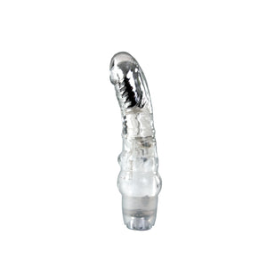 Jelly Rancher 6 Vibrating Massager - Clear NSN0443-11