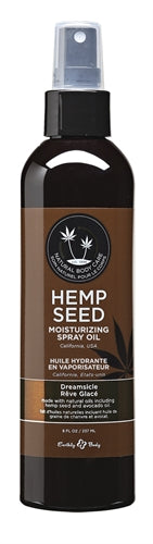 Hemp Seed Moisturizing Spray Oil - 8 Fl. Oz. - Dreamsicle EB-GO006