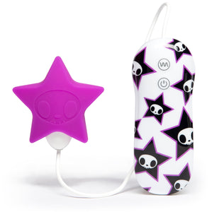 Tokidoki 10 Function Silicone Clitoral Vibrator -  Star - Purple LHR-65436