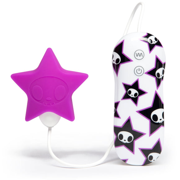 Tokidoki 10 Function Silicone Clitoral Vibrator -  Star - Purple LHR-65436