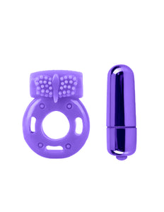 Neon Vibrating Couples Kit - Purple PD1441-12