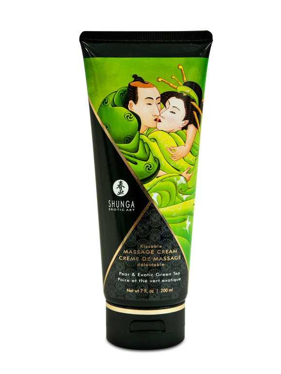 Kissable Massage Cream - Pear & Exotic Green Tea  - 7 Fl. Oz. / 200 ml SHU4111