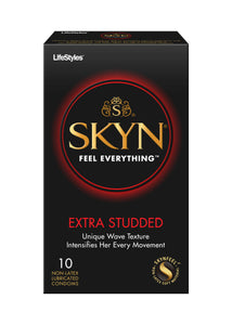 Lifestyles Skyn Extra Studded - 10 Pack LS0936