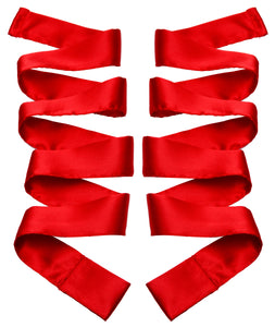 Satin Sash Set - Scarlet Red GG-AC976