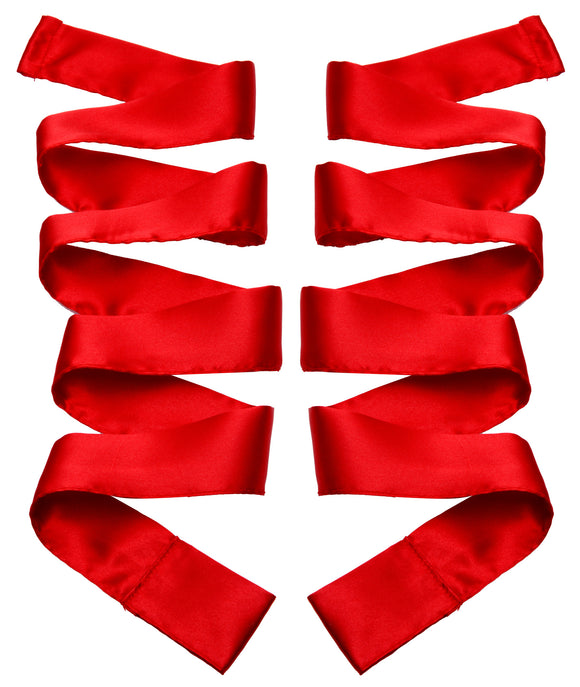 Satin Sash Set - Scarlet Red GG-AC976