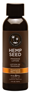 Hemp Seed Massage Lotion - Dreamsicle - 2 Fl. Oz. / 60 ml EB-ML106