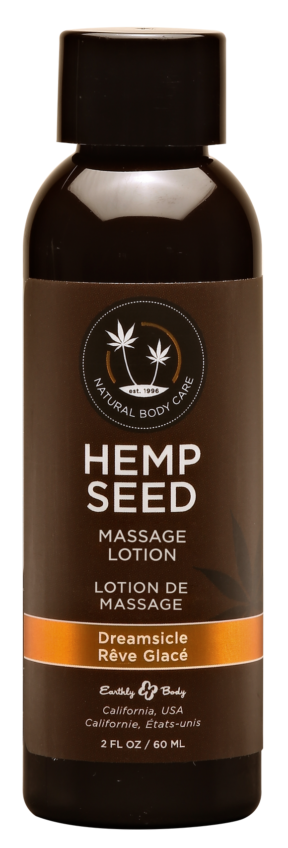 Hemp Seed Massage Lotion - Dreamsicle - 2 Fl. Oz. / 60 ml EB-ML106