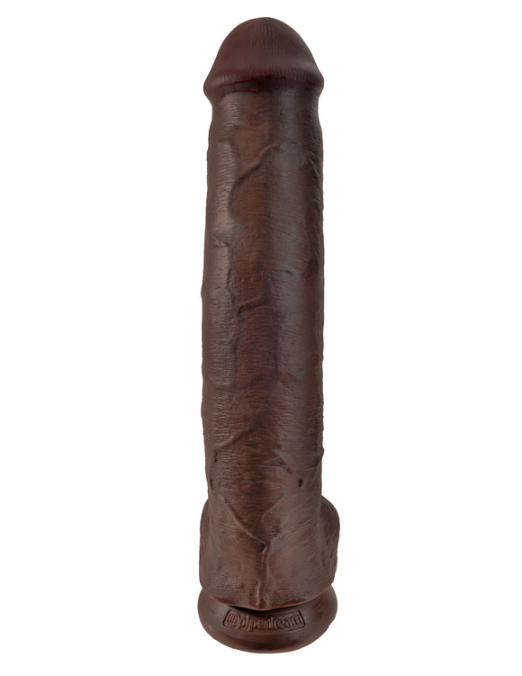 King Cock 15 Cock Wtih Balls - Brown PD5535-29