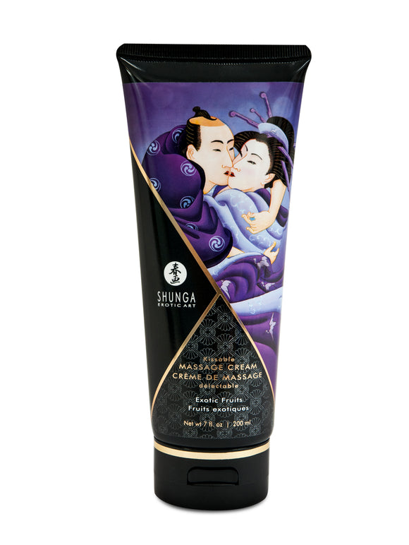 Kissable Massage Cream - Exotic Fruits - 7 Fl.  Oz. / 200 ml SHU4102