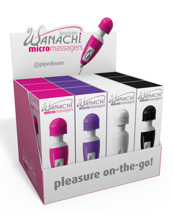 Wanachi Micro Massagers - 12 Count Display PD3038-99