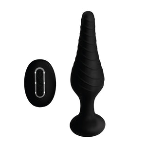 Under Control Silicone Vibrating Anal Plug With Remote Control UC-AF870