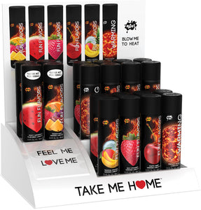 Wet Fun Flavors and Warming Testers and Countertop Display WT45846