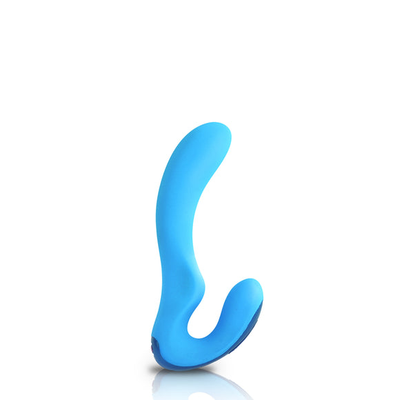 Climax Elite Ariel - Rechargeable 6x Silicone  Vibe - Blue TS1070125