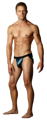 Matte Metallic - Panel Jock - Small/ Medium - Blue MP-395212BESM