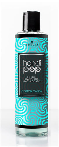 Handi Pop Handjob Massage Gel - Cotton Candy - 4.2 Oz. SEN-VL482