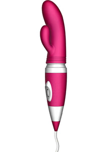 Bodywand Wand Plus  Rabbit 8 Power Plug-in Silicone Vibe - Pink X-BW141