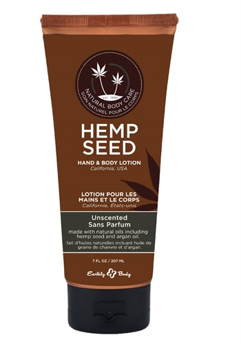 Hemp Seed Hand & Body Lotion - 7 Fl. Oz. - Unscented EB-HSV008T