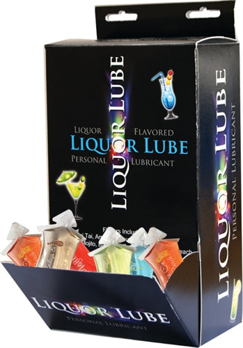 Liquor Lube 7 Assorted Flavors 50 Pcs Display HTP2650D