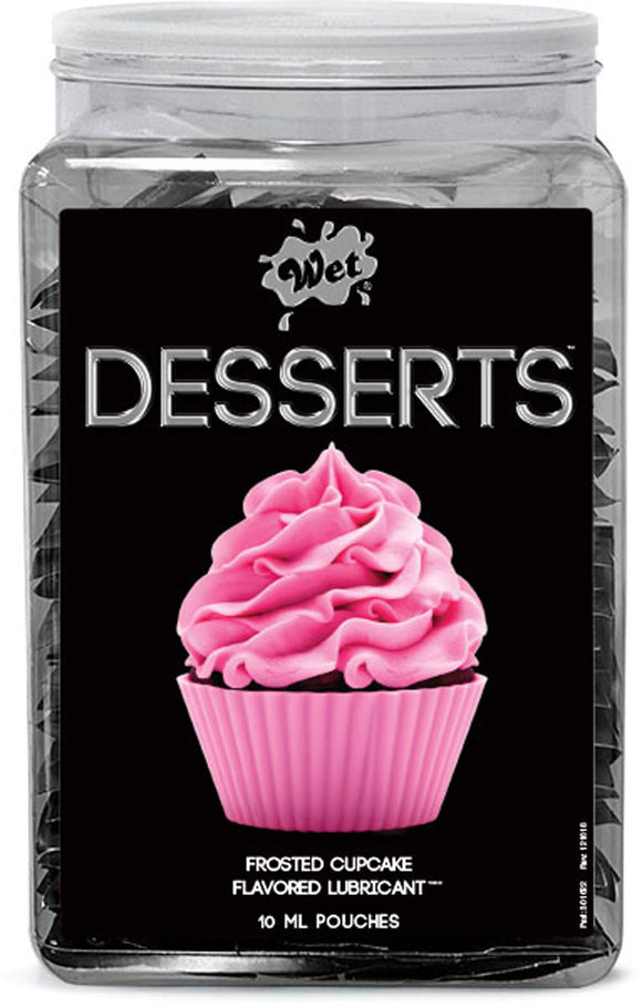 Wet Desserts Frosted Cupcakes .33 Fl Oz Pouch Counter Bowl 144pc WT21575