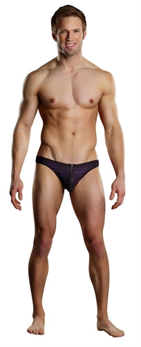 Radical Sport - Zipper Thong - Small/ Medium -  Wine MP-441207WISM