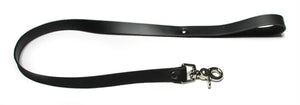 Leather Leash Black KL-260B